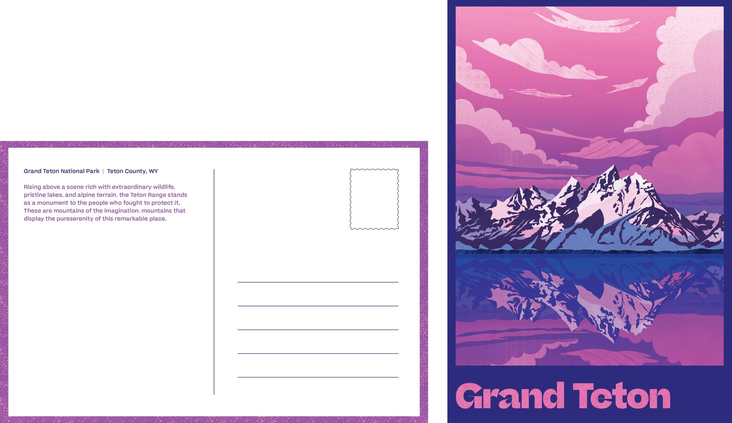 Postcard-Teton