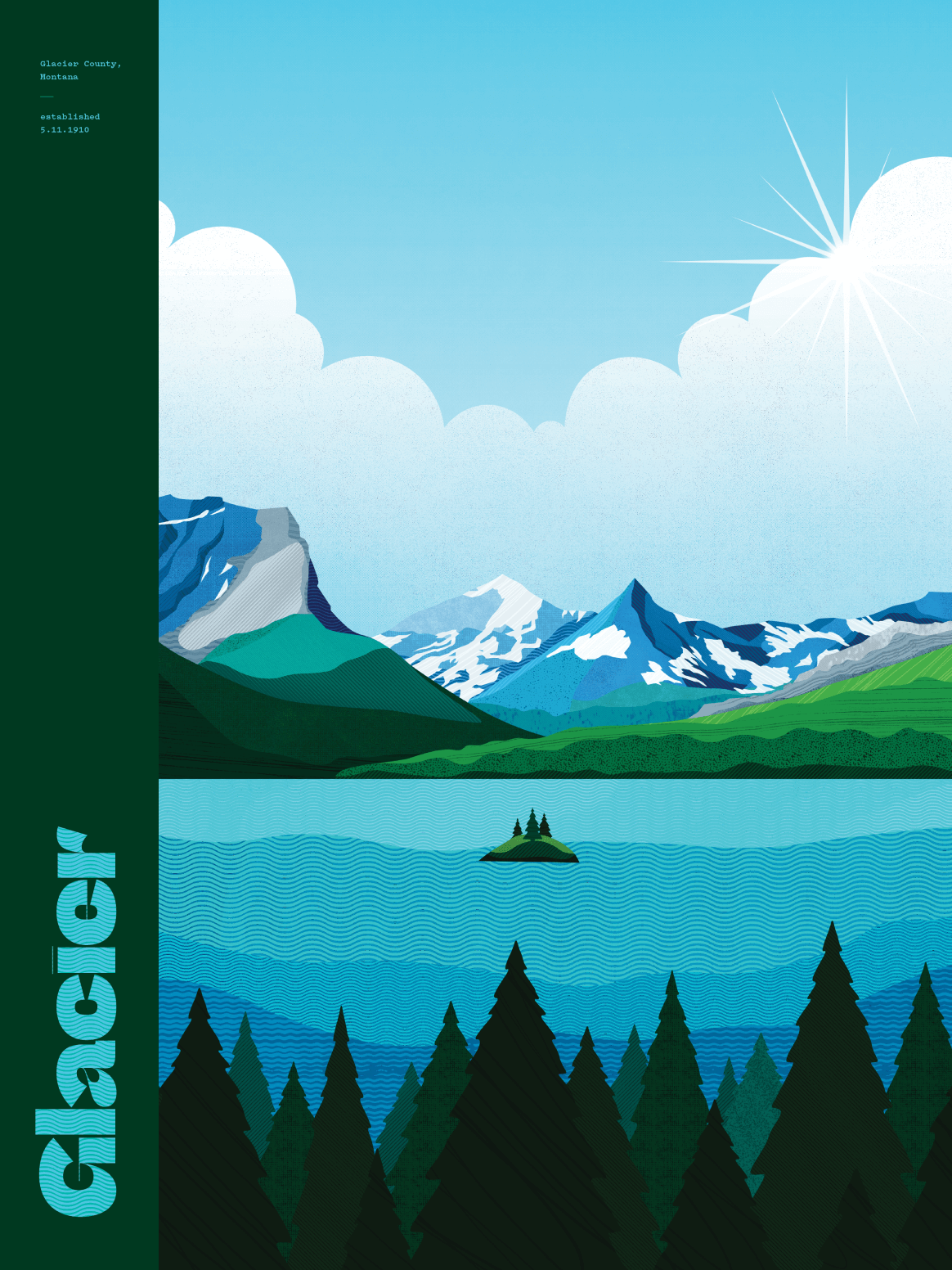 Poster-Glacier